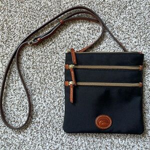 Dooney & Bourke Nylon Triple Zip Crossbody